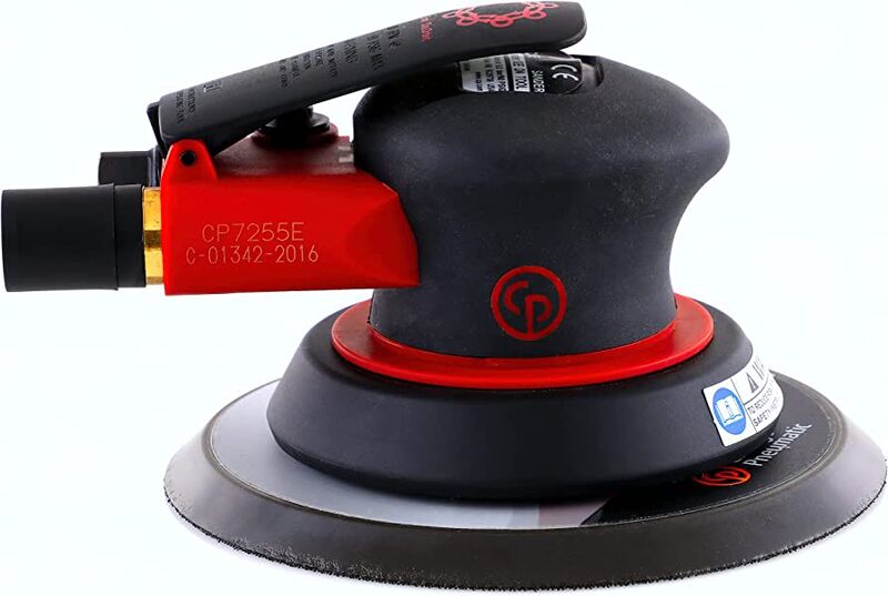 CP7255E Epäkeskohiomakone 5mm ilman pölynpoistoa Velcro Ø152mm