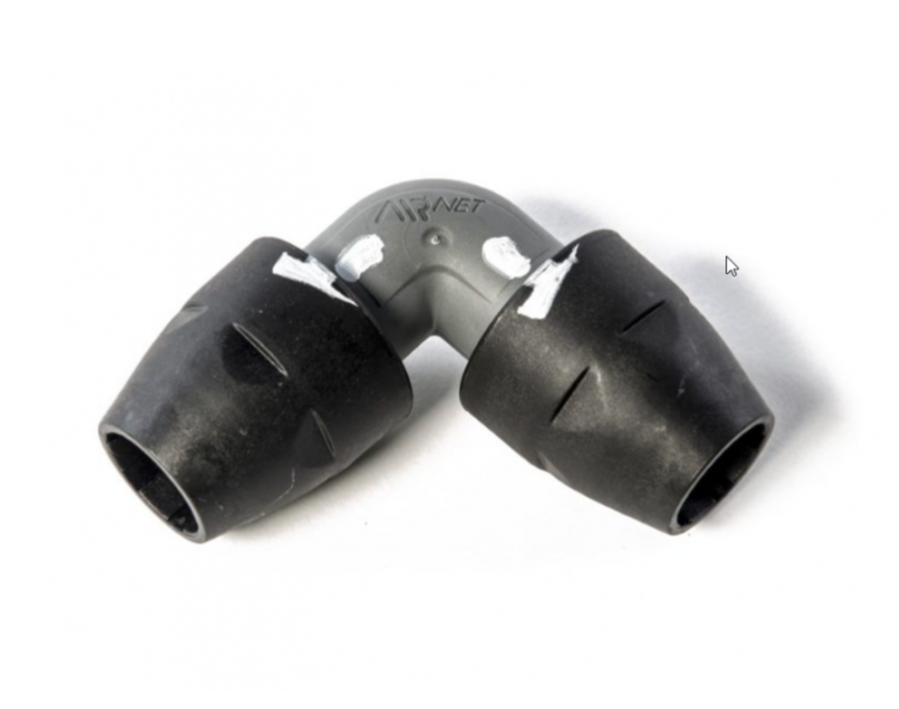 AirNet 90ast. kulmaliitin 50mm