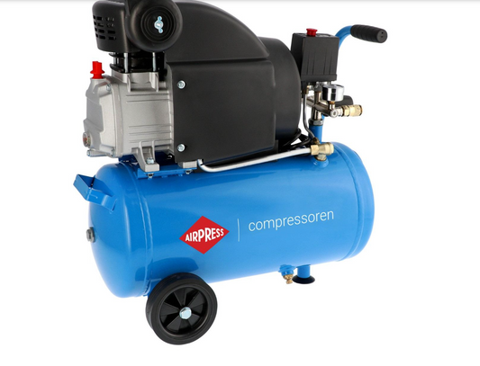 Airpress mäntäkompressori 1,5kW vaakamalli 24L säiliö